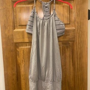 Lulu lemon tank with built in bra! sz 8